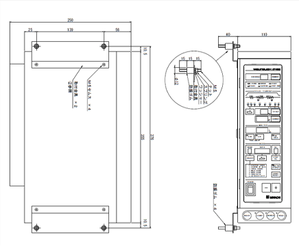 proimages/03_Fine_Spot_Welders/01_Fine_Spot_Welding_Power_Supply/05_AC_controlled_welding_power_supply/CT-110D_CY-210D/ct_img01_dimen.gif