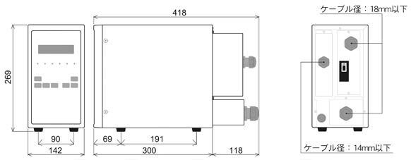 proimages/03_Fine_Spot_Welders/01_Fine_Spot_Welding_Power_Supply/05_AC_controlled_welding_power_supply/MEA-100A/mea_img01_dimen.jpg